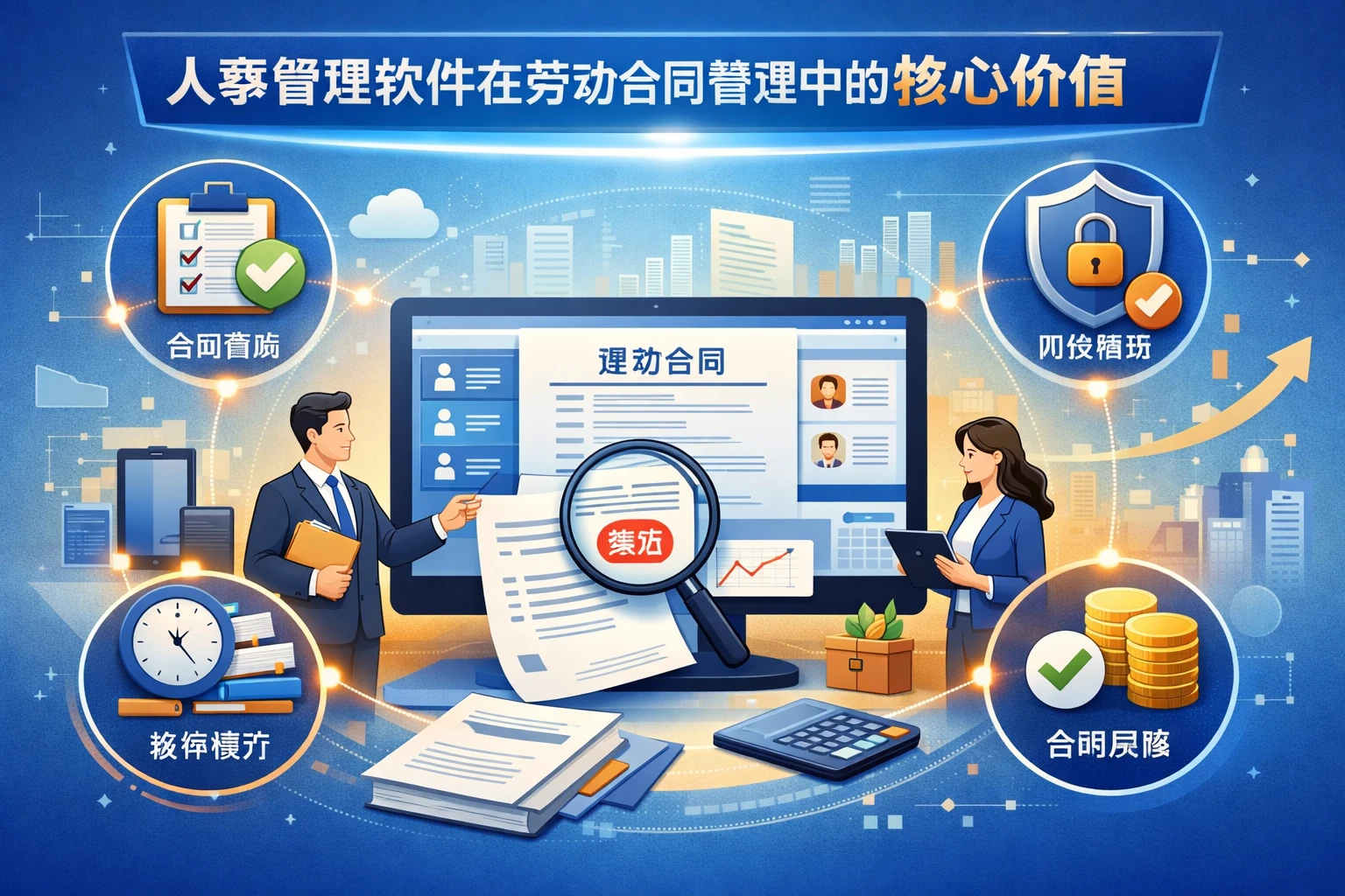人事管理软件在劳动合同管理中的核心价值