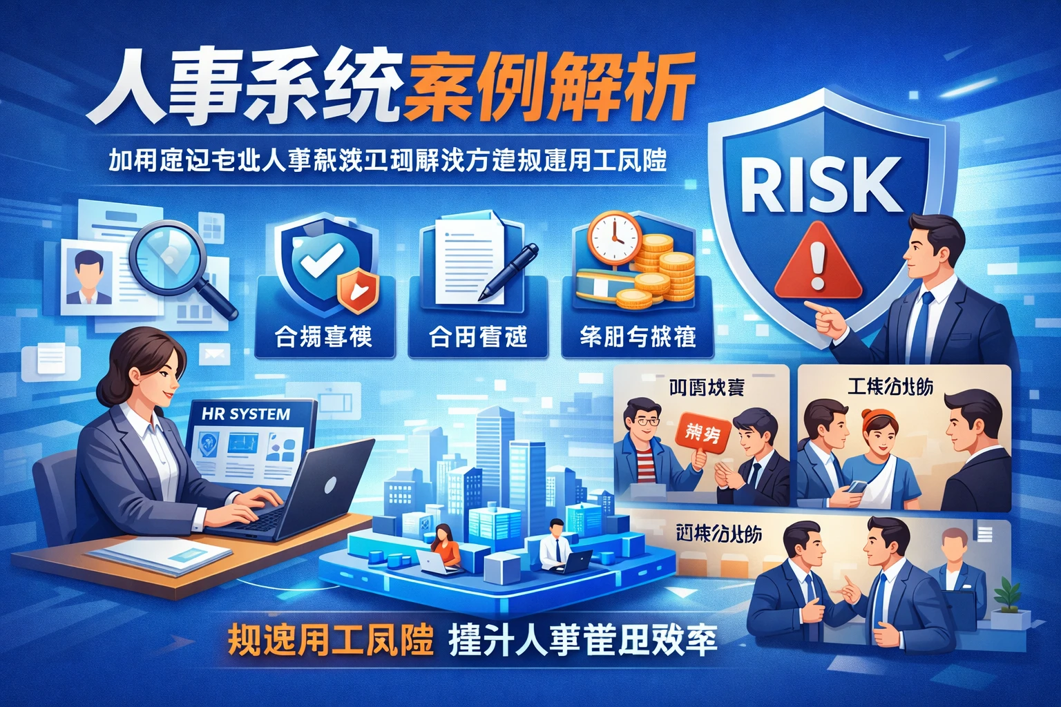 人事系统案例解析:如何通过专业人事系统公司解决方案规避用工风险