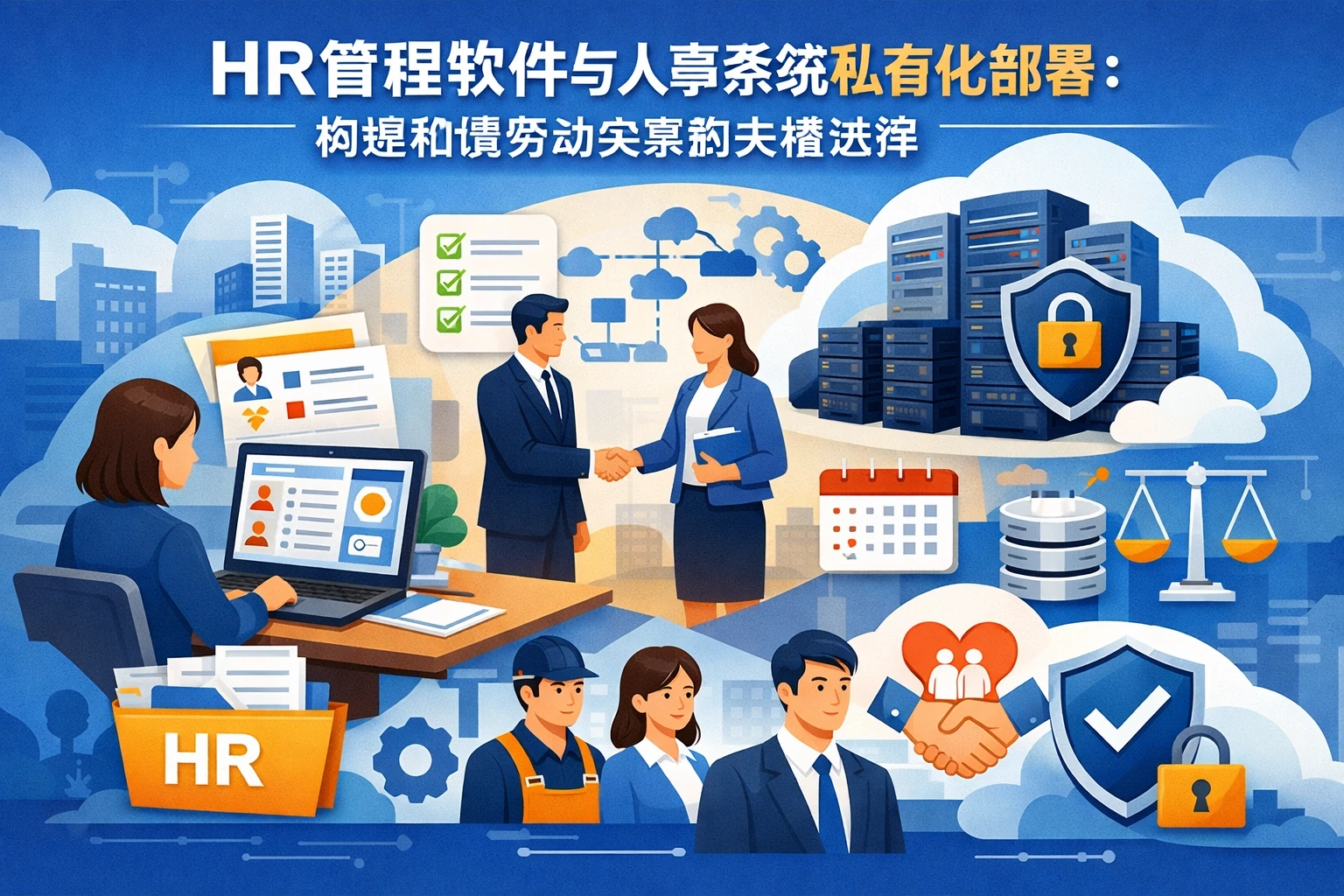 HR管理软件与人事系统私有化部署:构建和谐劳动关系的关键选择