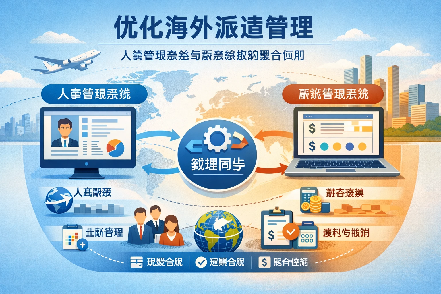 优化海外派遣管理：人事管理系统与薪资系统的整合应用