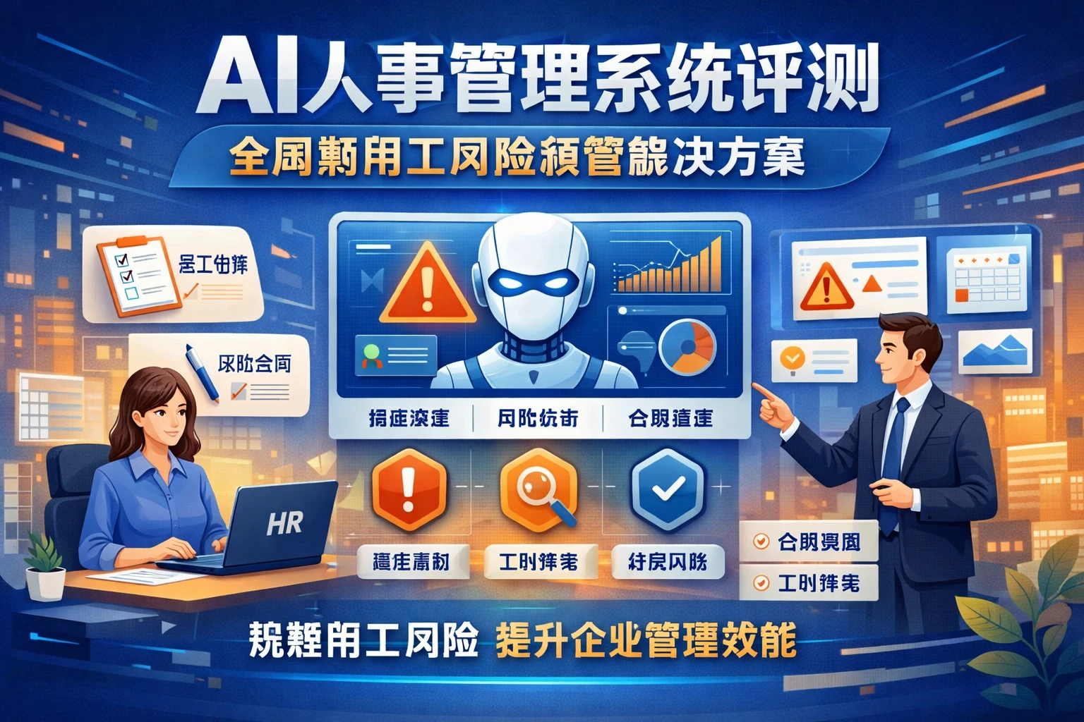 AI人事管理系统评测：全周期用工风险预警解决方案