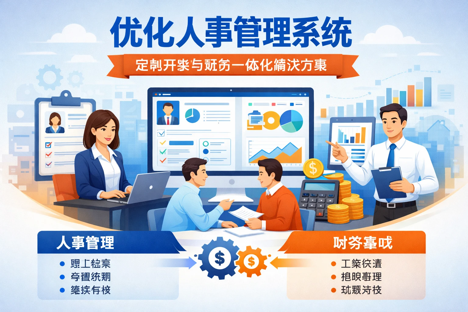 优化人事管理系统：定制开发与财务一体化解决方案