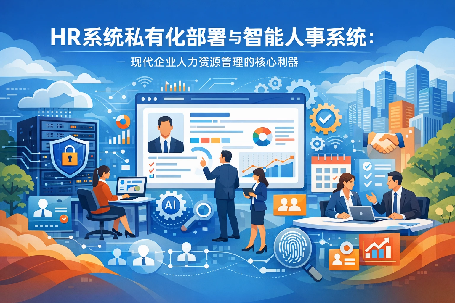 HR系统私有化部署与智能人事系统：现代企业人力资源管理的核心利器