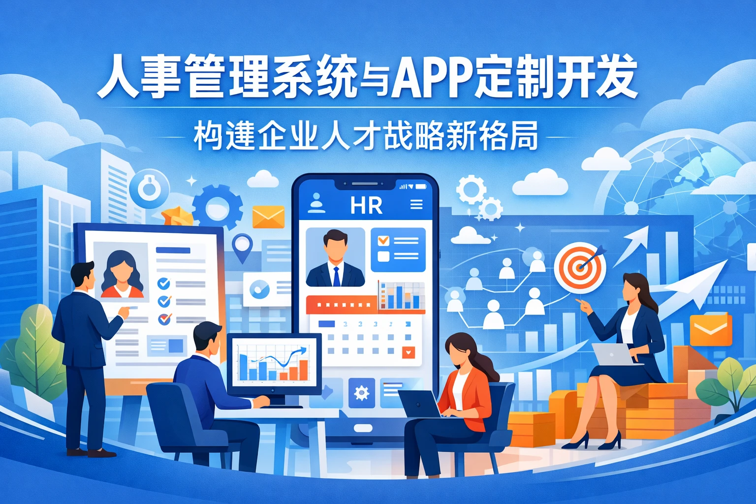 人事管理系统与APP定制开发：构建企业人才战略新格局