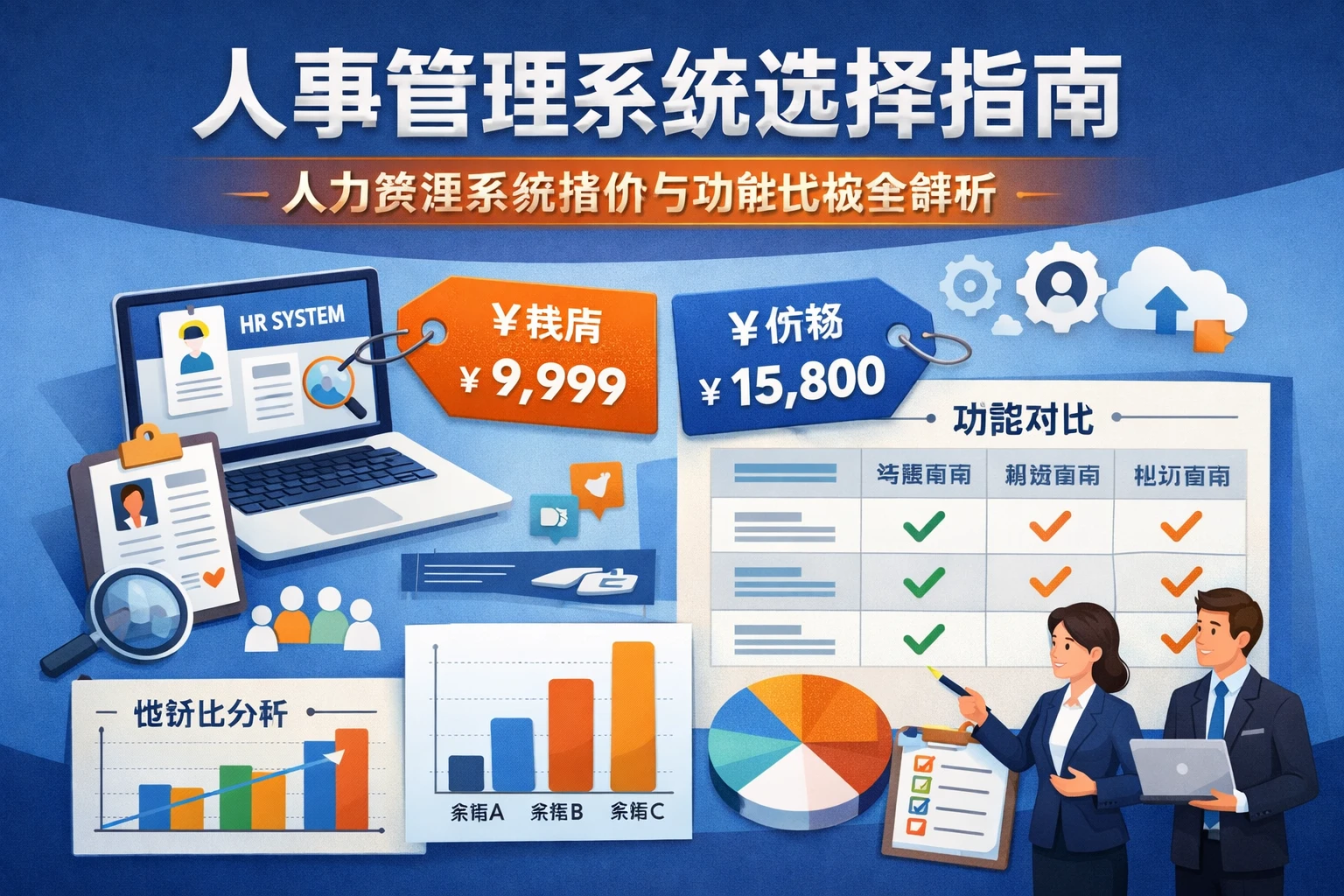 人事管理系统选择指南：人力资源系统报价与功能比较全解析