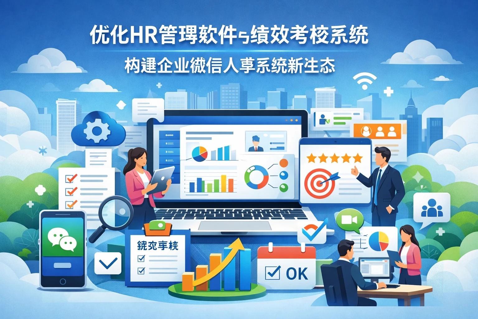 优化HR管理软件与绩效考核系统，构建企业微信人事系统新生态