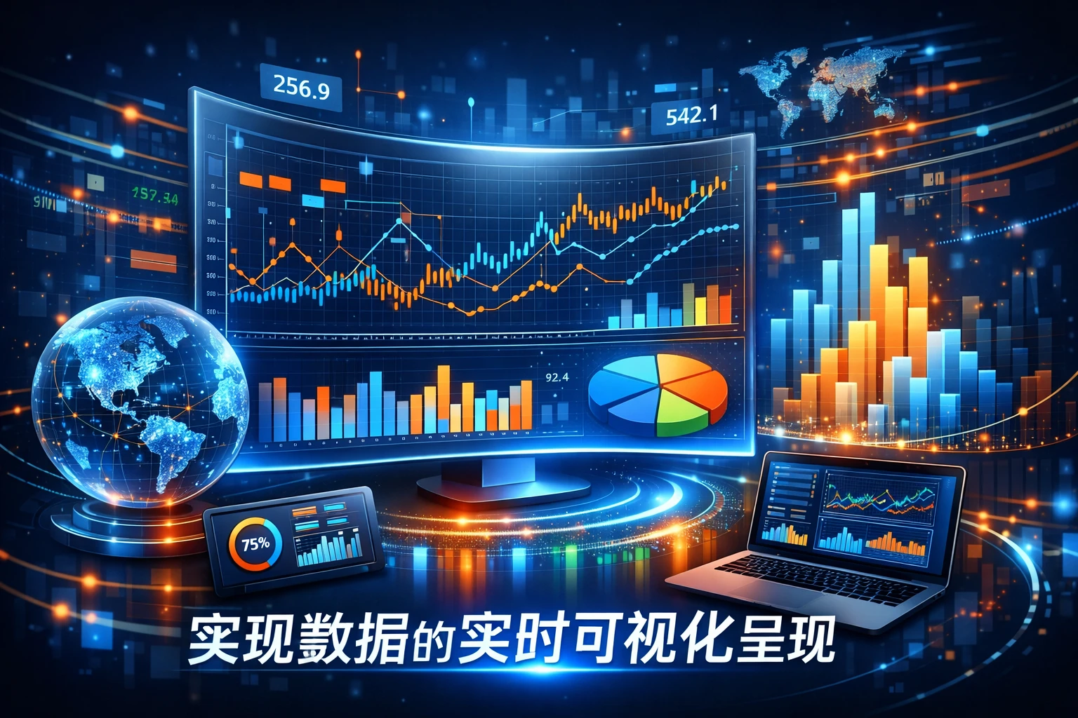 实现数据的实时可视化呈现