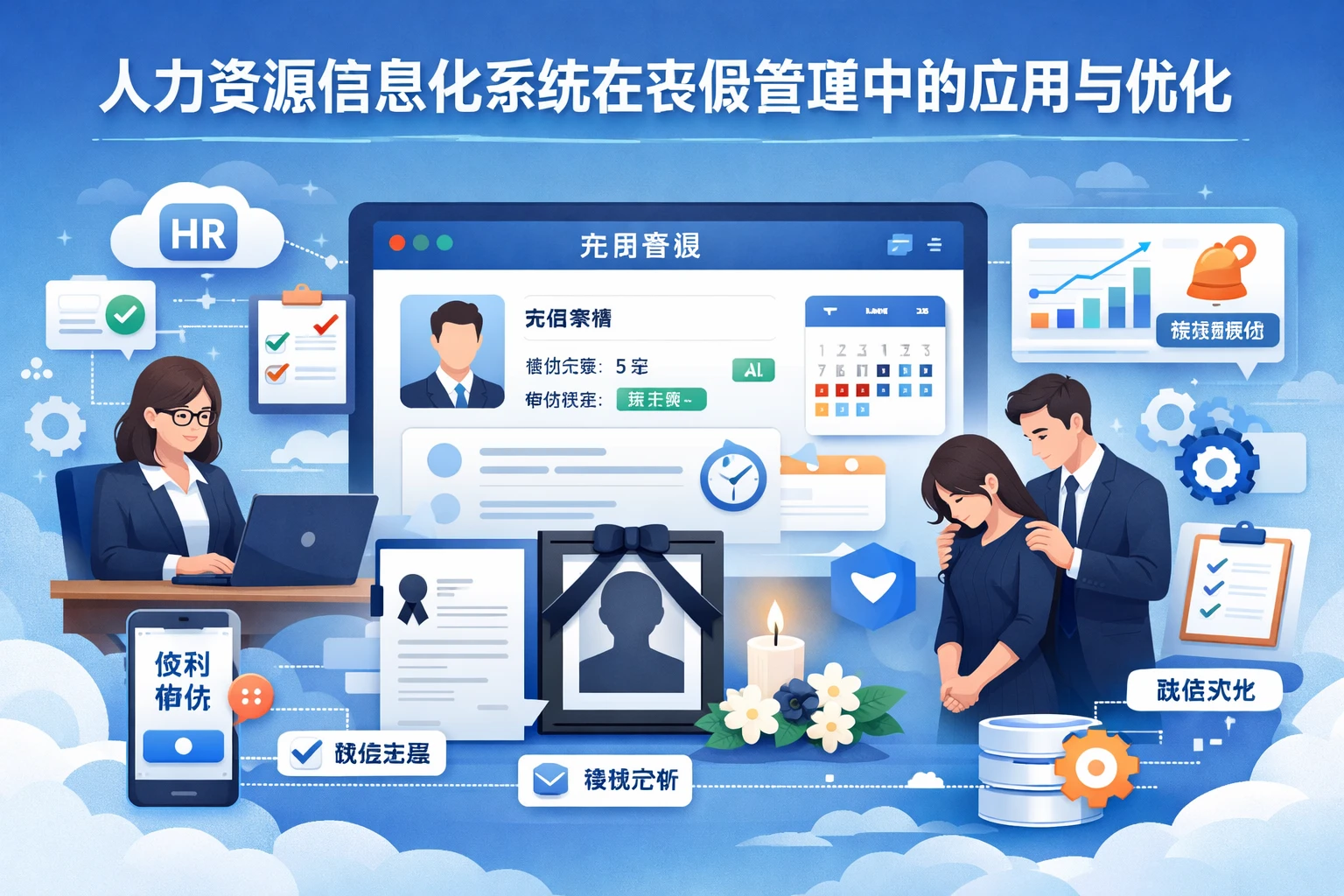 人力资源信息化系统在丧假管理中的应用与优化