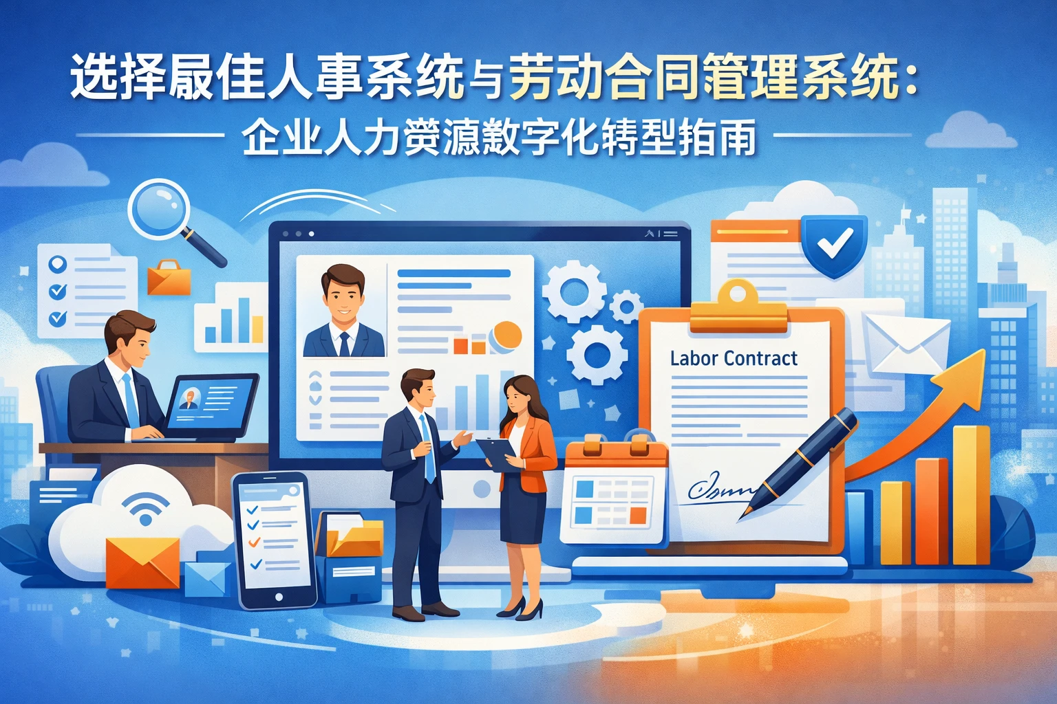 选择最佳人事系统与劳动合同管理系统：企业人力资源数字化转型指南