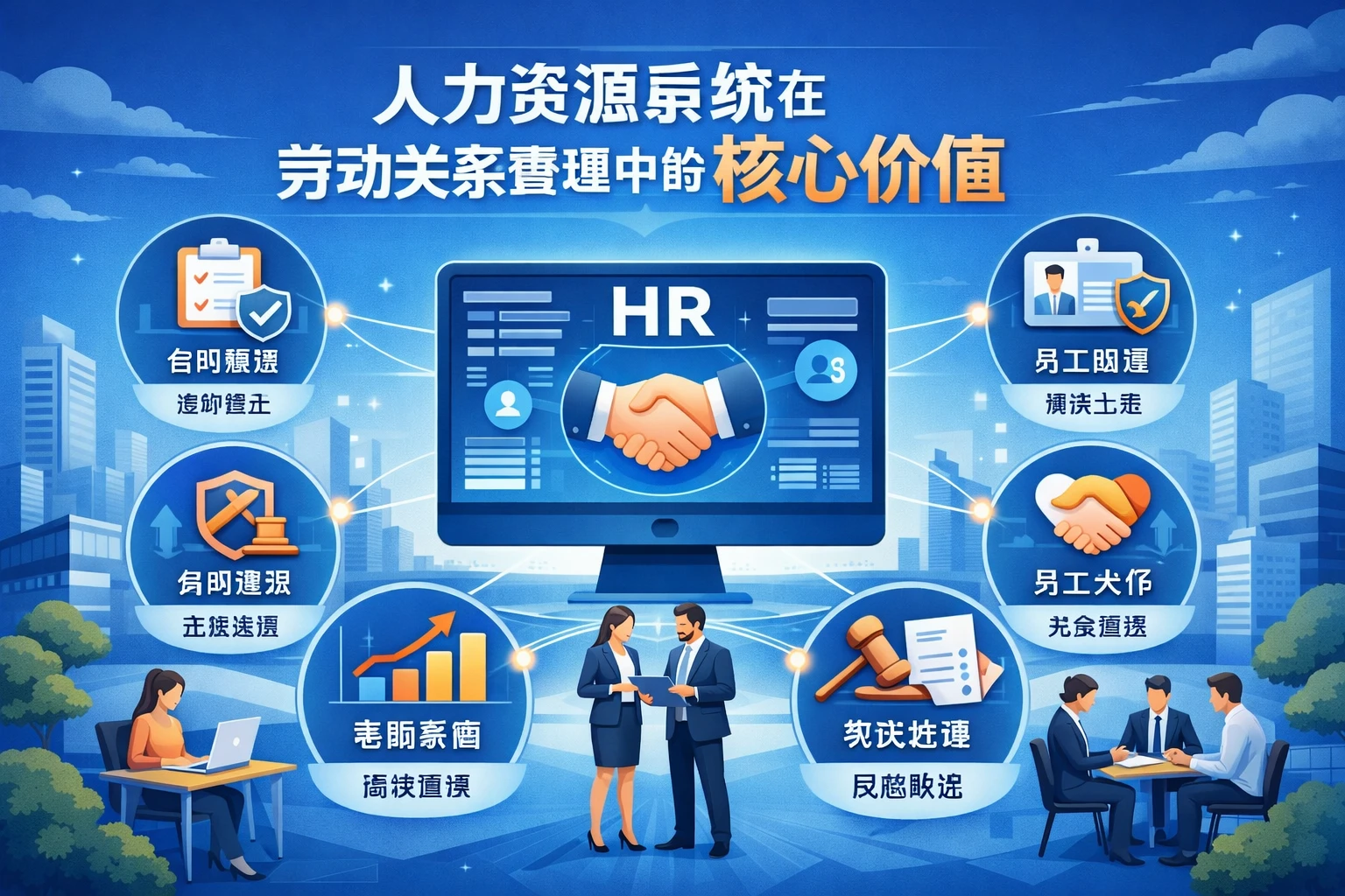 人力资源系统在劳动关系管理中的核心价值