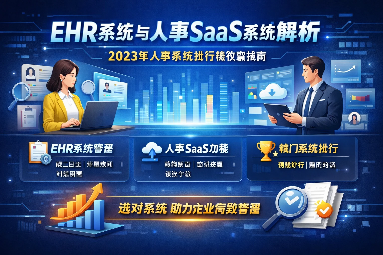 ehr系统与人事SaaS系统解析：2023年人事系统排行榜权威指南