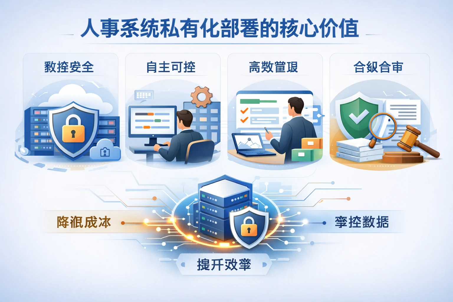人事系统私有化部署的核心价值