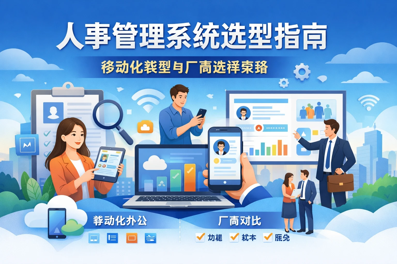 人事管理系统选型指南：移动化转型与厂商选择策略