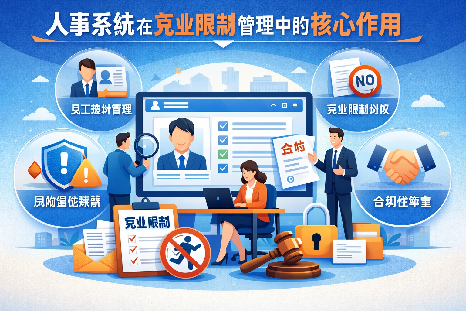 人事系统在竞业限制管理中的核心作用