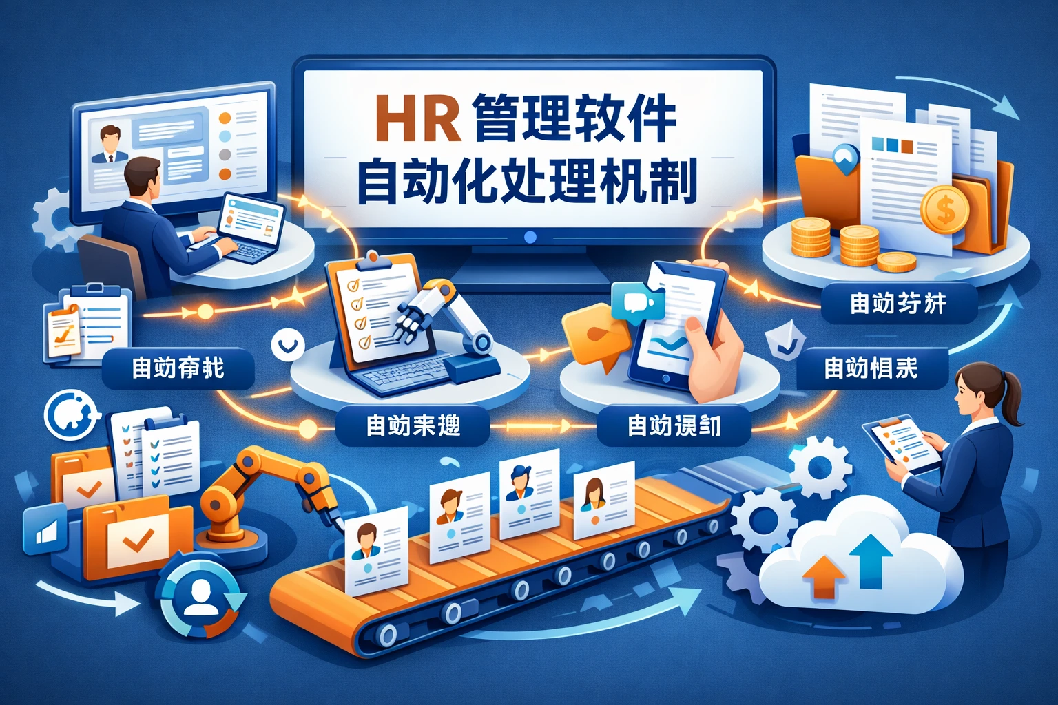 HR管理软件的自动化处理机制