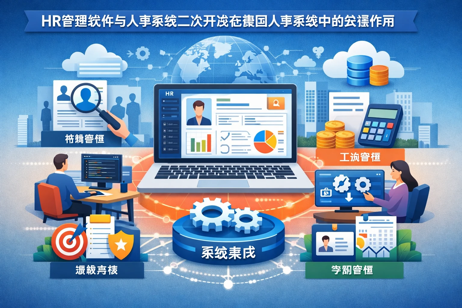 HR管理软件与人事系统二次开发在集团人事系统中的关键作用