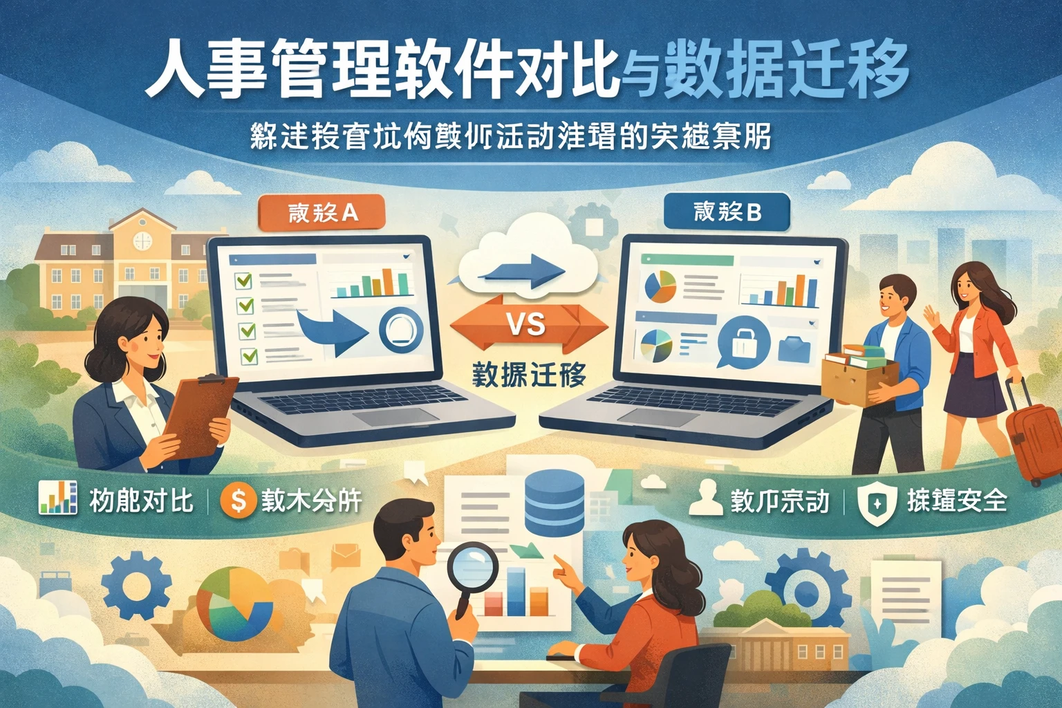 人事管理软件对比与数据迁移:解决教育机构教师流动难题的关键策略