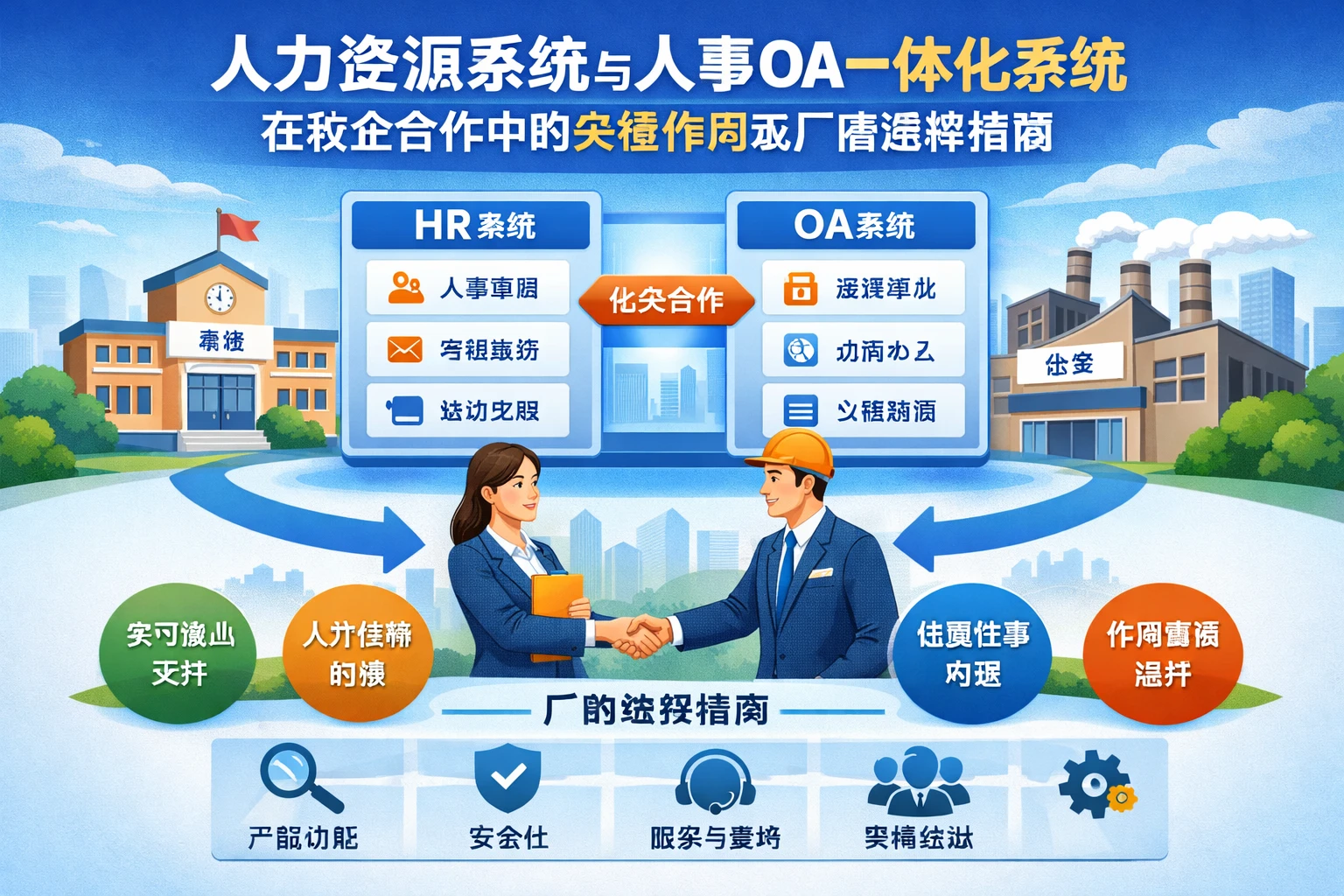 人力资源系统与人事OA一体化系统在校企合作中的关键作用及厂商选择指南
