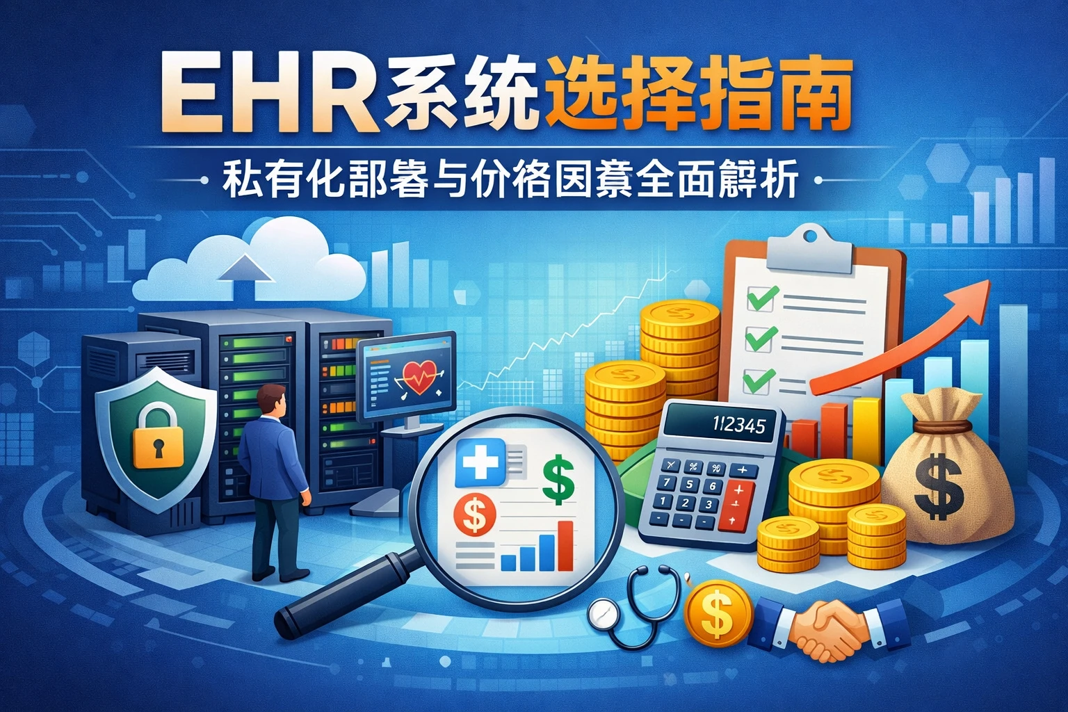 EHR系统选择指南：私有化部署与价格因素全面解析