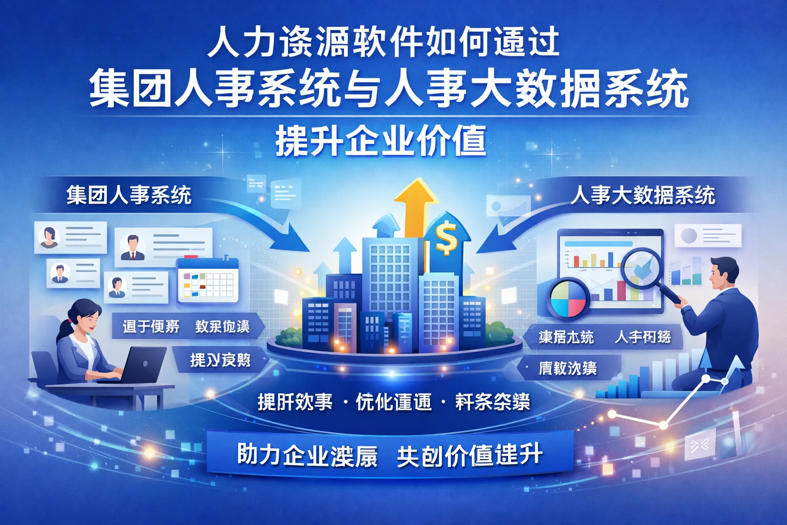 人力资源软件如何通过集团人事系统与人事大数据系统提升企业价值