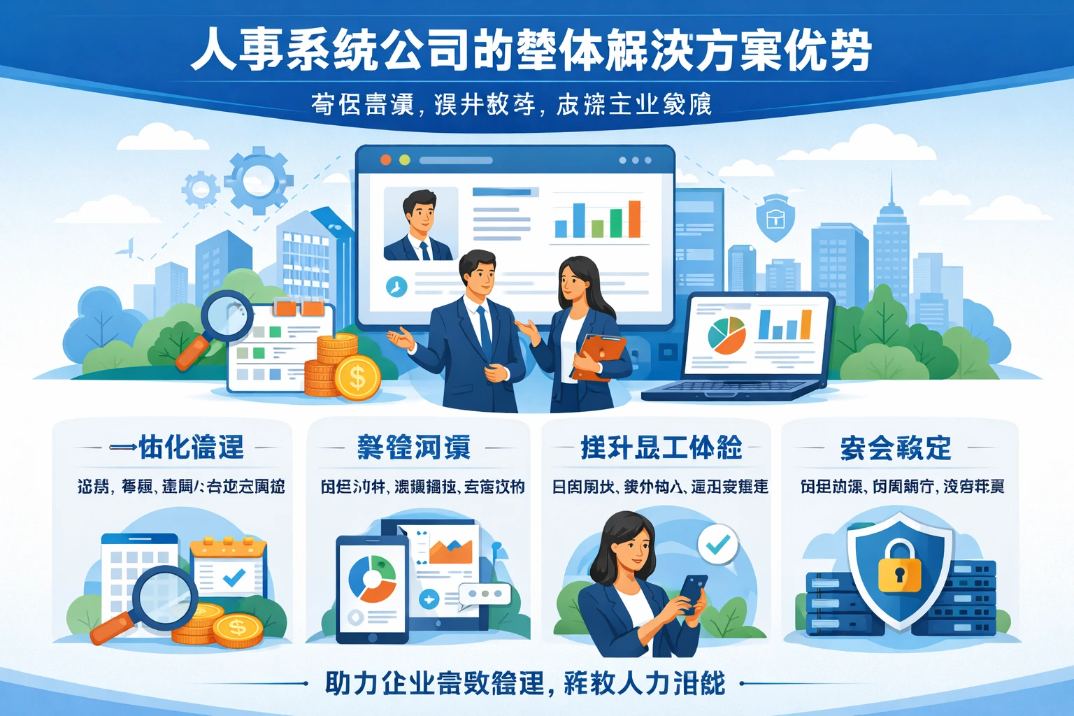 人事系统公司的整体解决方案优势