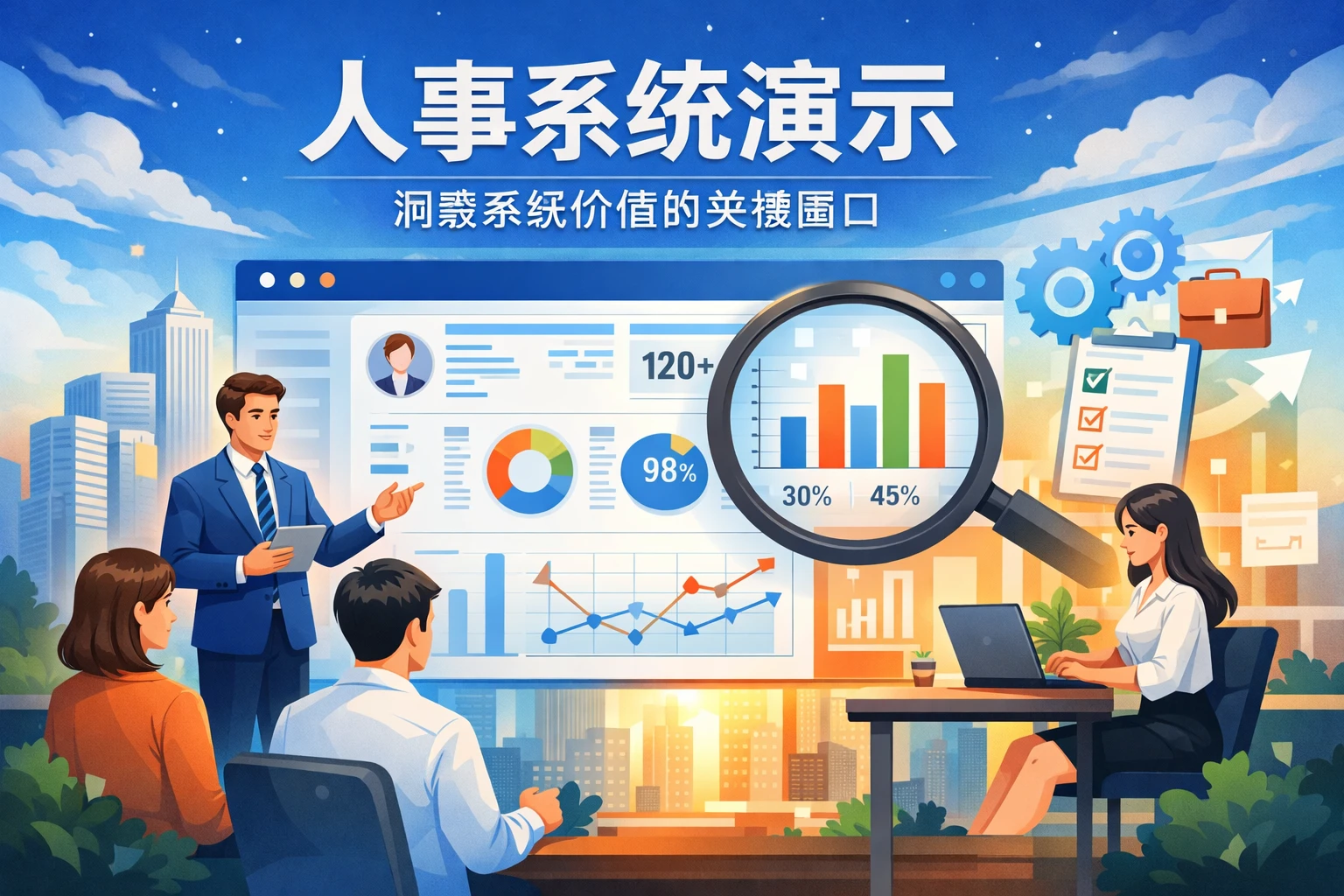 人事系统演示：洞察系统价值的关键窗口