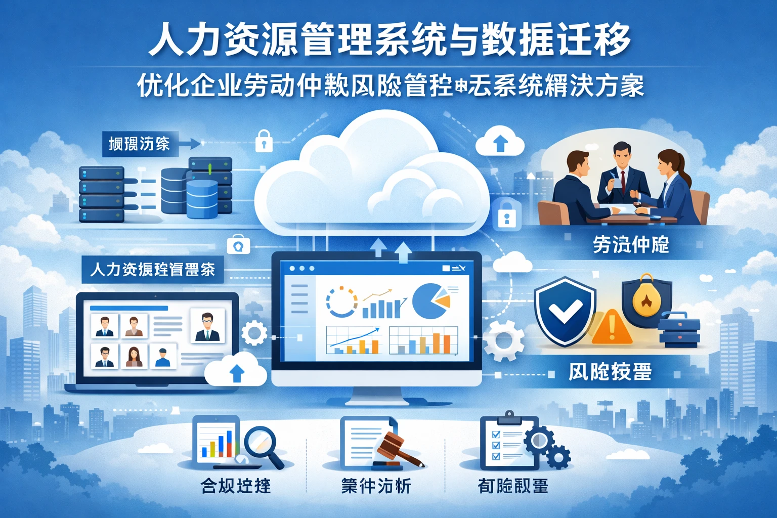 人力资源管理系统与数据迁移：优化企业劳动仲裁风险管控的云系统解决方案