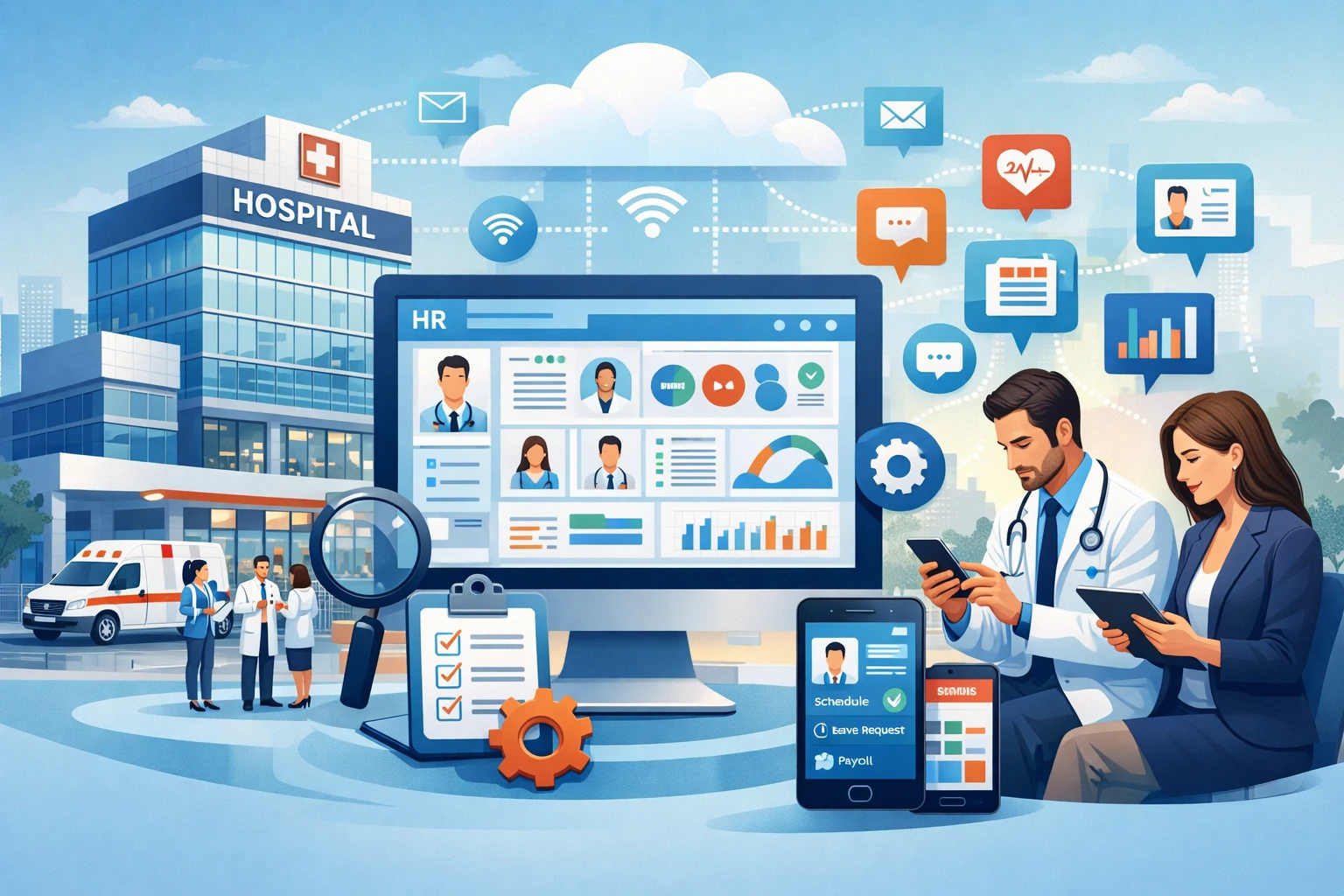现代人力资源系统:医院与移动应用的整合发展