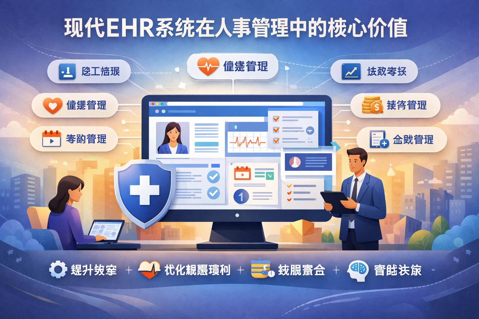 现代EHR系统在人事管理中的核心价值