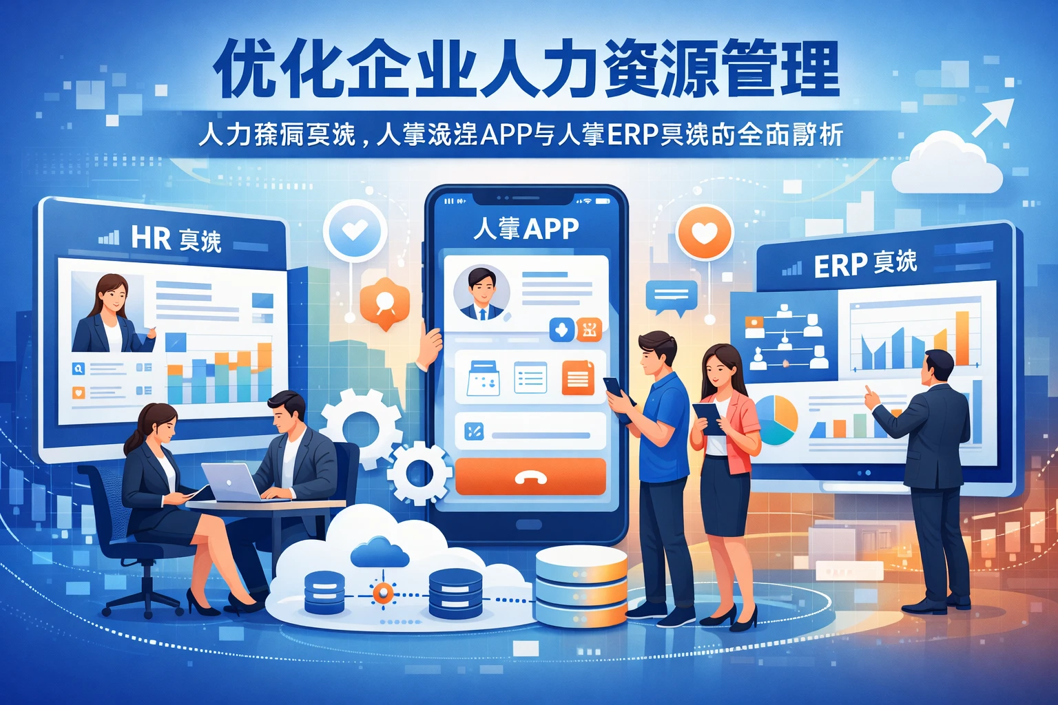优化企业人力资源管理：人力资源系统、人事系统APP与人事ERP系统的全面解析