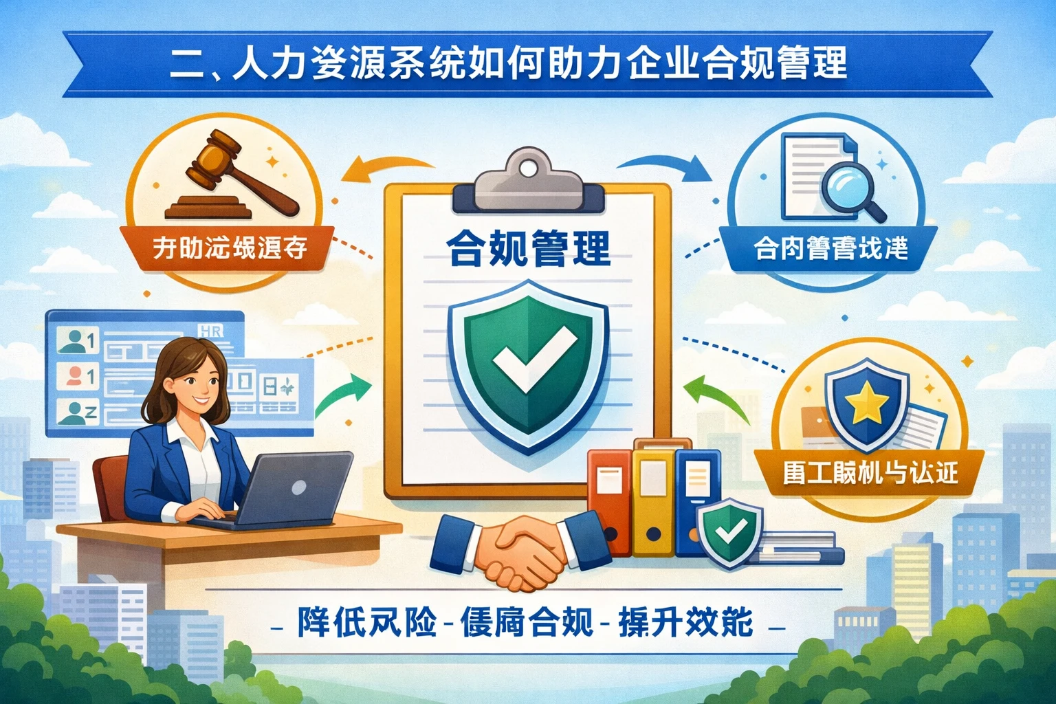 二、人力资源系统如何助力企业合规管理
