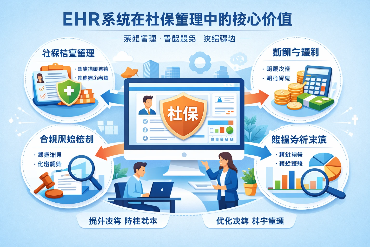 ehr系统在社保管理中的核心价值