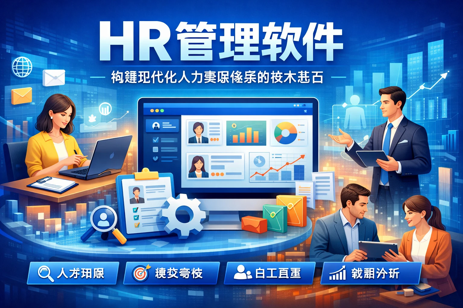 HR管理软件：构建现代化人力资源体系的技术基石