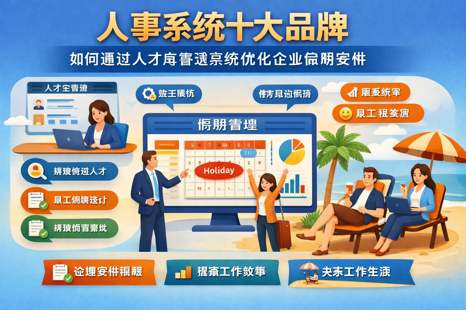 人事系统十大品牌如何通过人才库管理系统优化企业假期安排