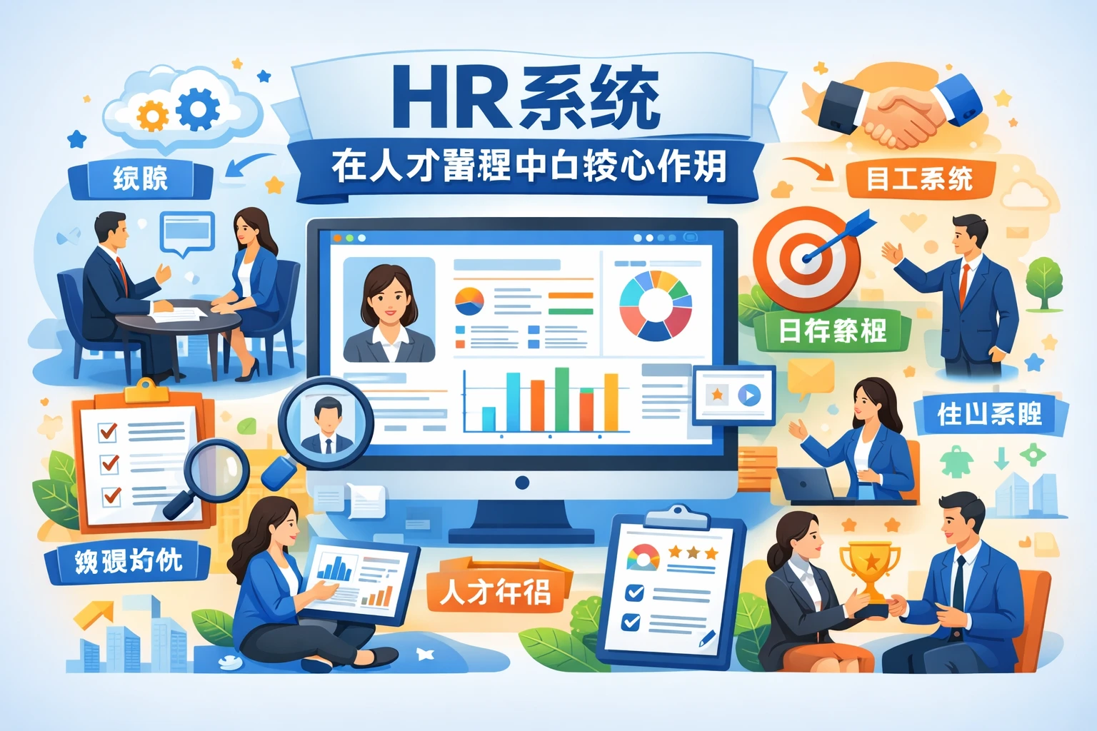 HR系统在人才管理中的核心作用