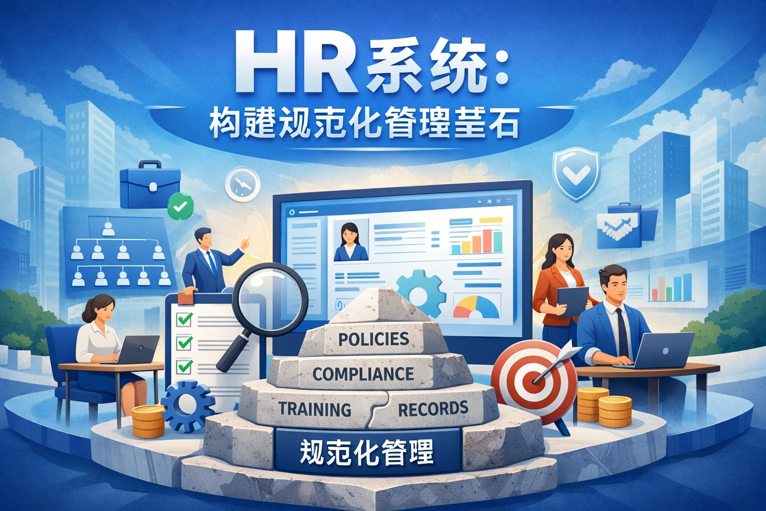 HR系统：构建规范化管理基石