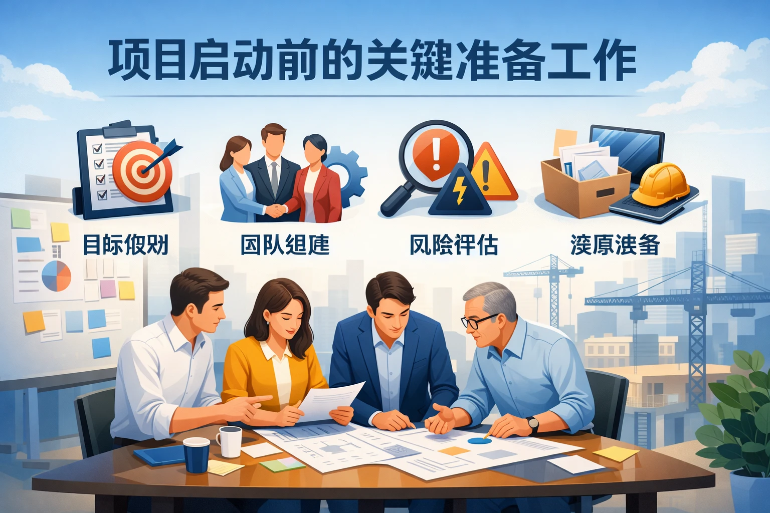 项目启动前的关键准备工作