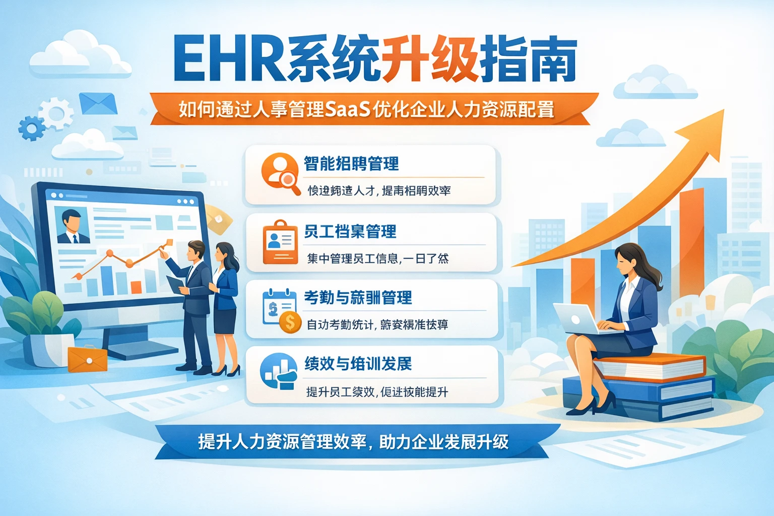ehr系统升级指南:如何通过人事管理SaaS优化企业人力资源配置