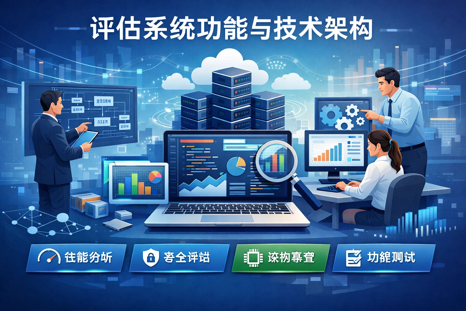 评估系统功能与技术架构