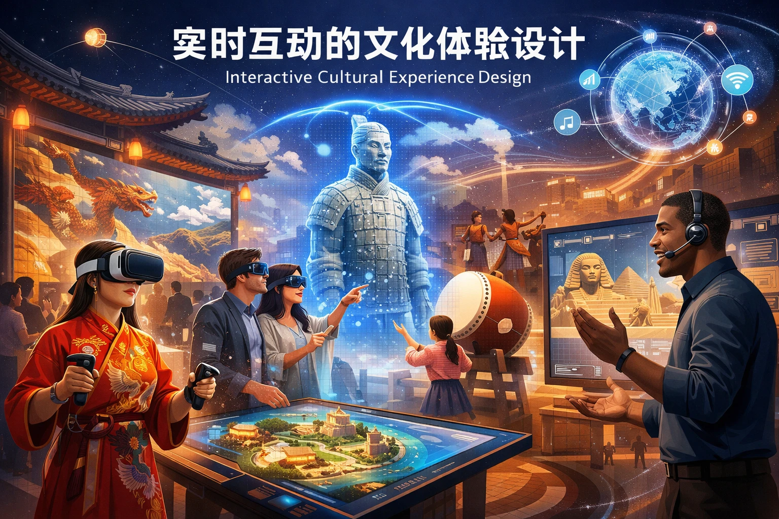 实时互动的文化体验设计