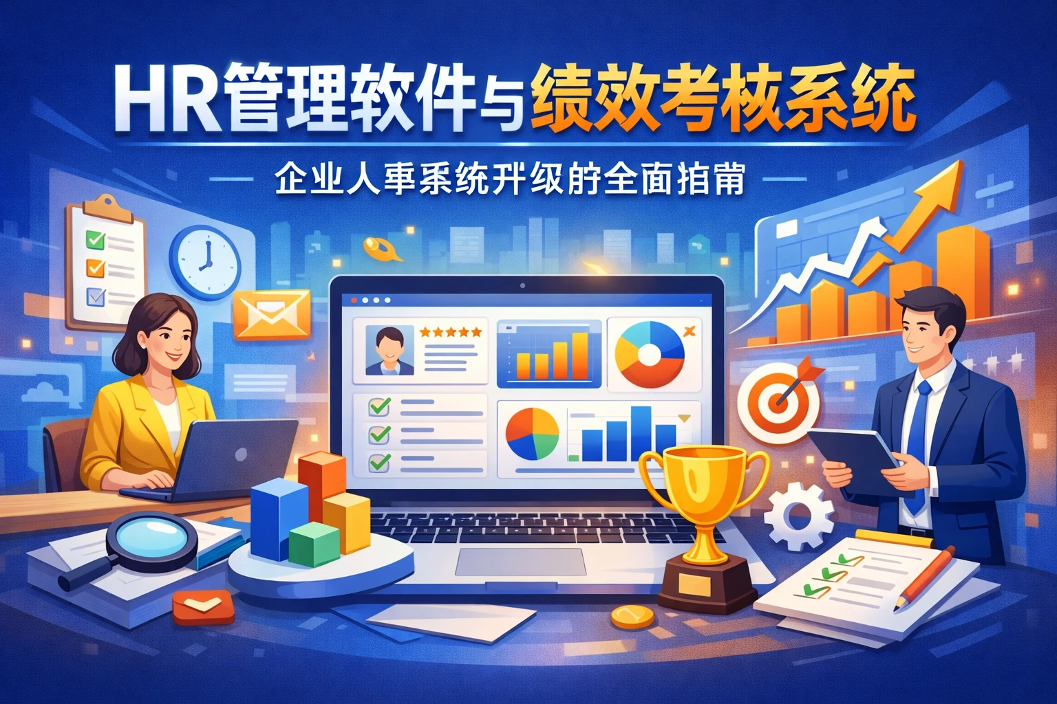 HR管理软件与绩效考核系统：企业人事系统升级的全面指南