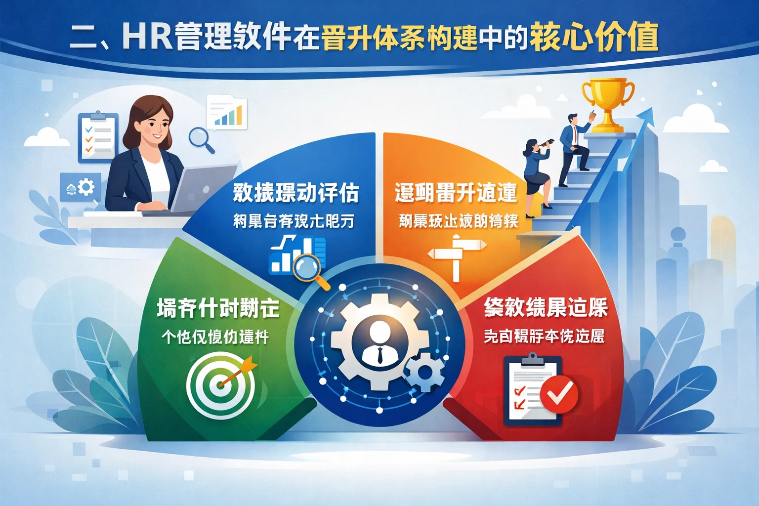 二、HR管理软件在晋升体系构建中的核心价值