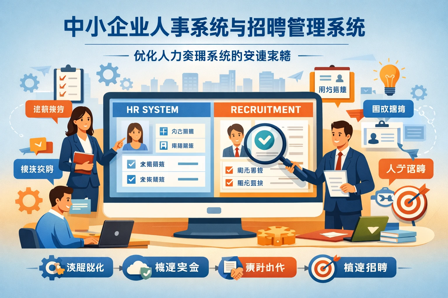 中小企业人事系统与招聘管理系统：优化人力资源系统的关键策略