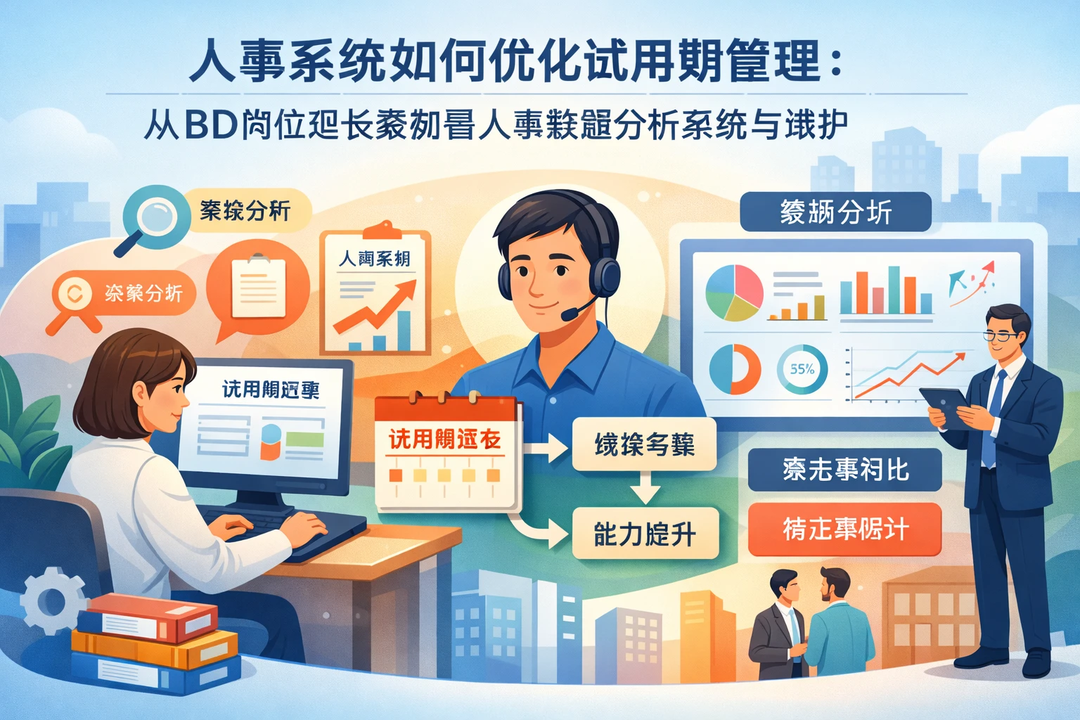 人事系统如何优化试用期管理：从BD岗位延长案例看人事数据分析系统与维护