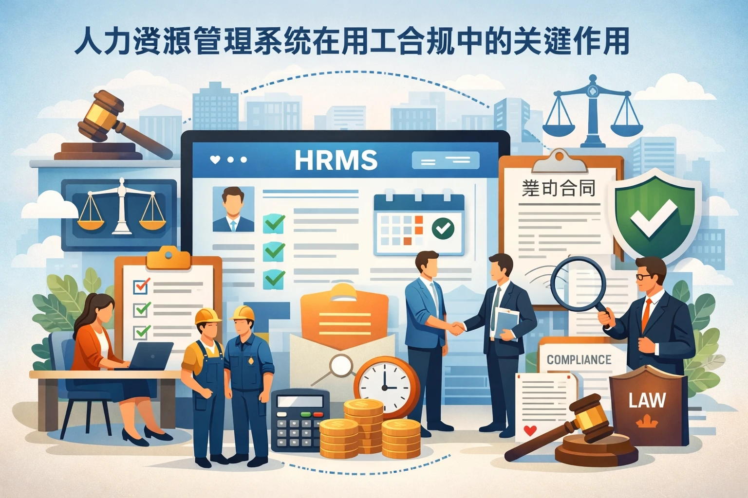 人力资源管理系统在用工合规中的关键作用