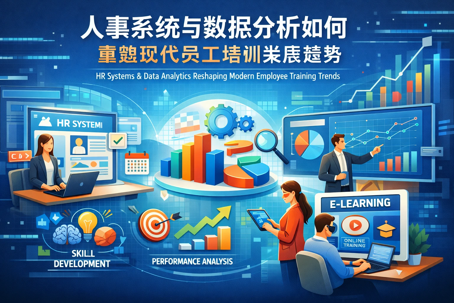 人事系统与数据分析如何重塑现代员工培训发展趋势