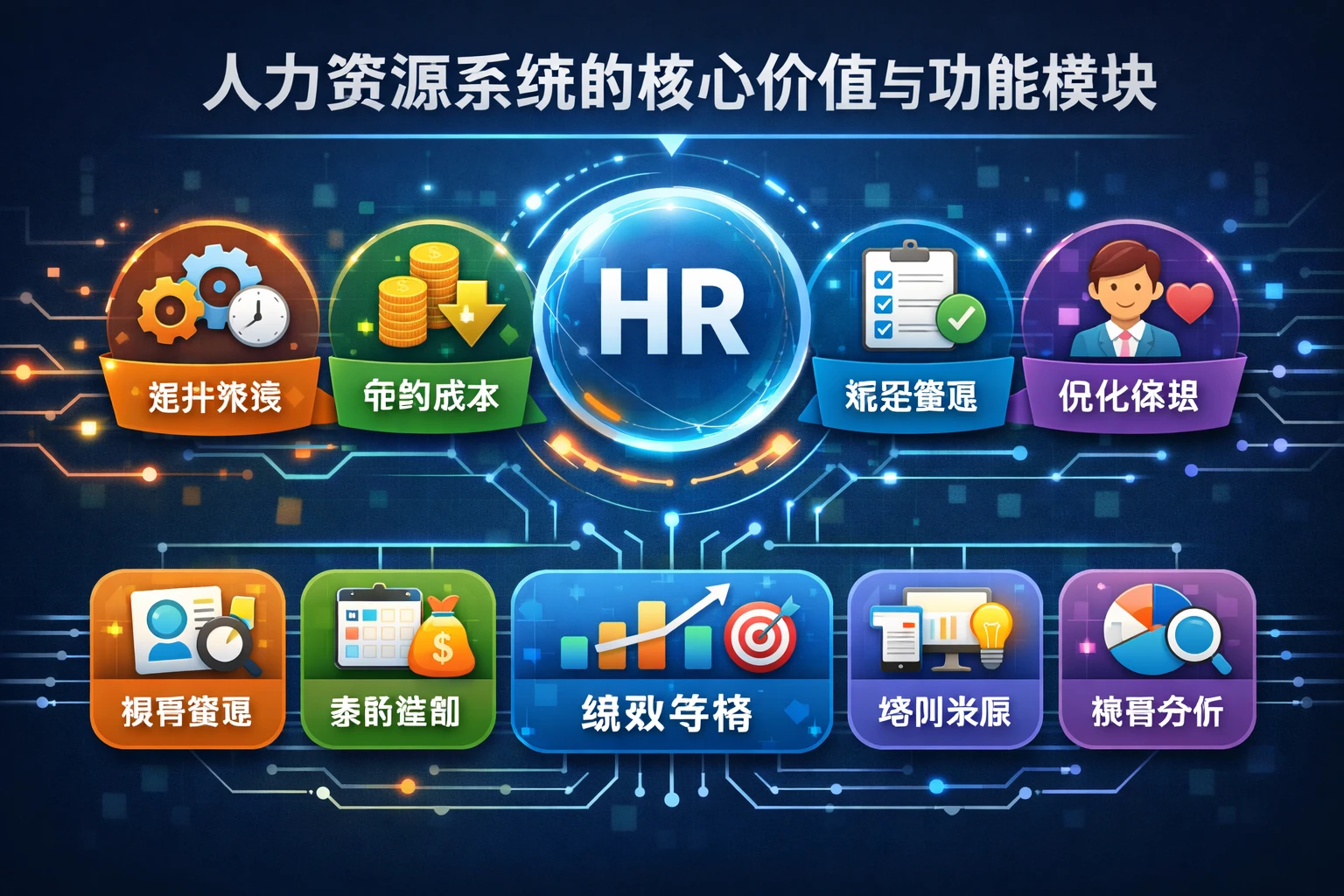 人力资源系统的核心价值与功能模块