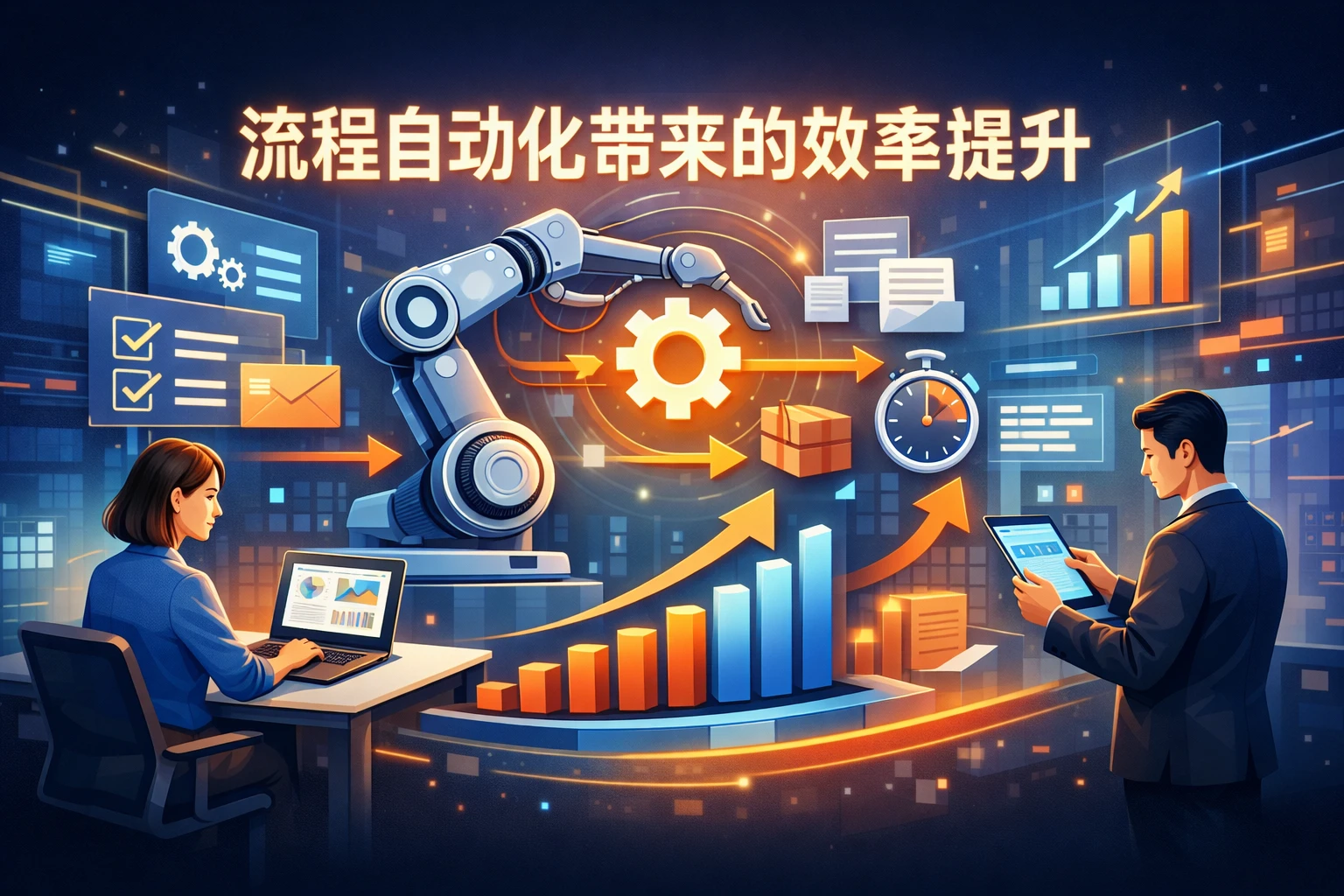 流程自动化带来的效率提升