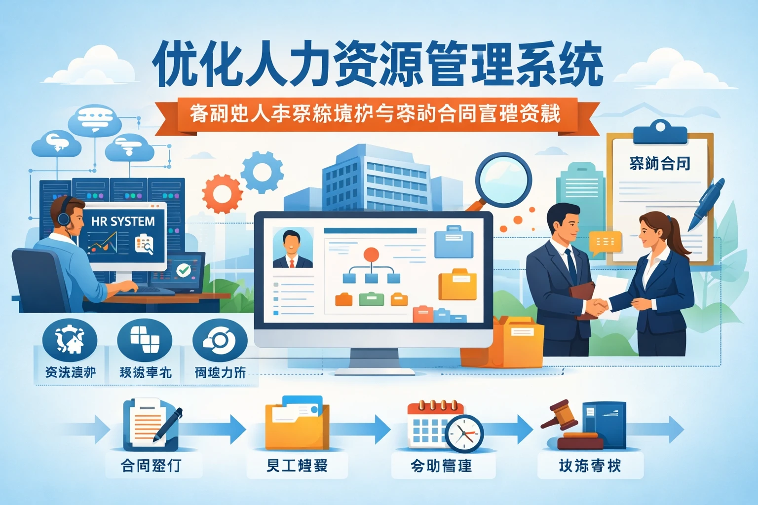 优化人力资源管理系统：集团型人事系统维护与劳动合同管理实践