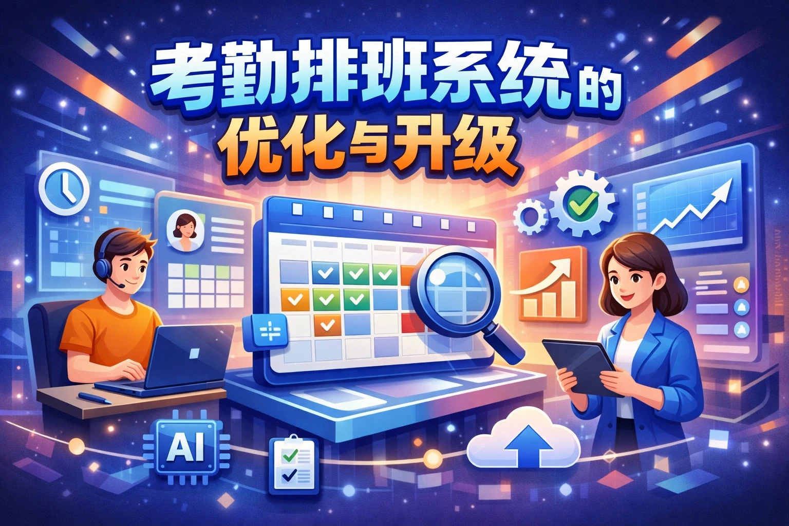 考勤排班系统的优化与升级